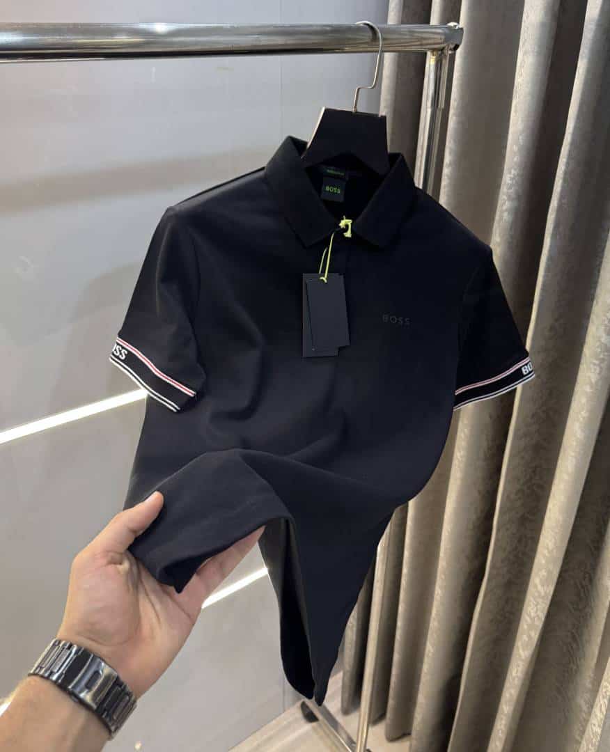 Hugo bos s Black Premium Polo T-Shirt