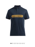 Hacke t Navy Blue Premium Classic Polo T-Shirt 002