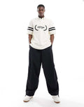 Tomm y Hilfiger White Embroidery Work Premium Polo T-Shirt