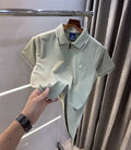 Ralph Laure n Aqua Green Embroidery Logo Premium Polo T-Shirt