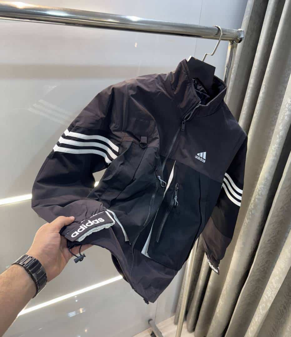Adida s Dark Grey Premium Bomber Jacket