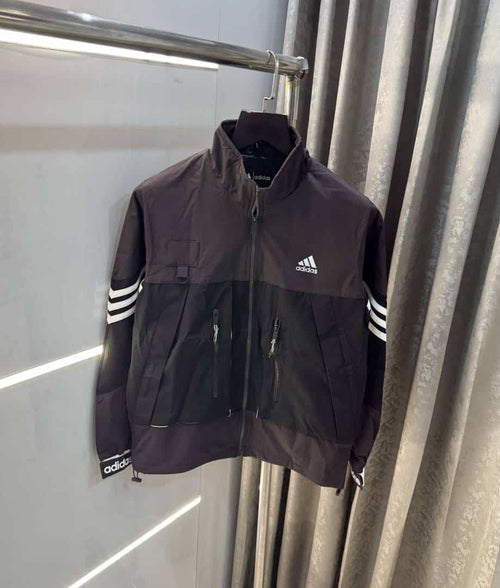 Adida s Dark Grey Premium Bomber Jacket