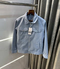 Zar a Sky Blue Premium Classic Bomber Jacket