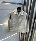 Brooks Brother Cream Imported Bomber Jacket