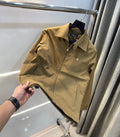 Brooks Brother Dark Beige Imported Bomber Jacket