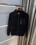 Balmai n Paris Black  Logo Imported  Jacket