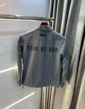 Essentia l Fea r of god dark gery Imported Premium Jacket