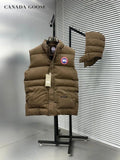 Canad a Goose Brown Imported Puffer Jacket
