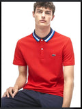 Lacost e Red Embroidery Logo Premium Polo T-Shirt