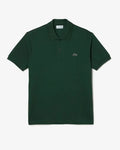 Lacost e Green Embroidery Logo Premium Polo T-Shirt