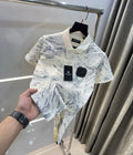Balmai n Paris White A Logo Work Imported Polo T-Shirt
