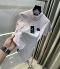 Balmai n Paris Peach Logo Work Imported Polo T-Shirt