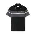 Lacost e Black Embroidery Logo Premium Polo T-Shirt