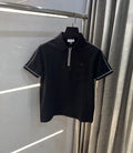 Lacost e Black Logo Work Premium Polo T-Shirt