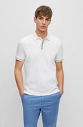 Hugo  Boss white Premium Polo T-shirt