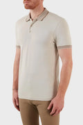 Hugo  Boss Beige Premium Polo T-shirt