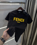 Fendi Black A Premium Classic T-Shirt