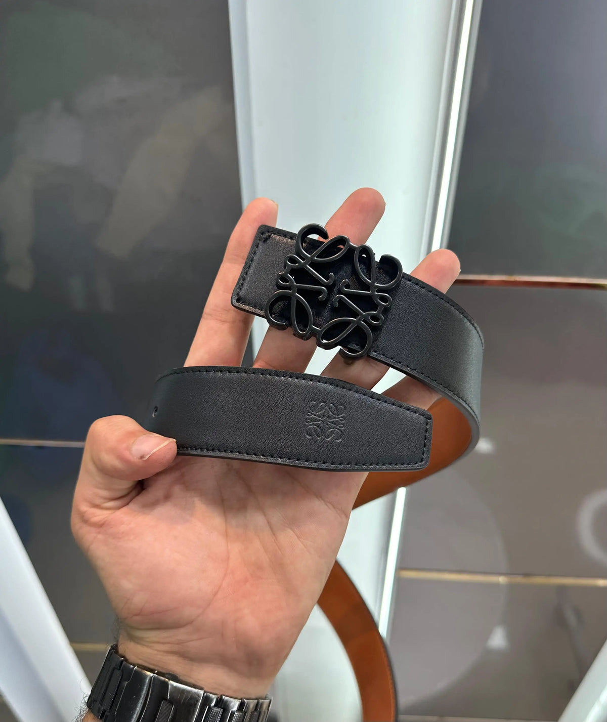 Loew e Black Premium Imported Belt