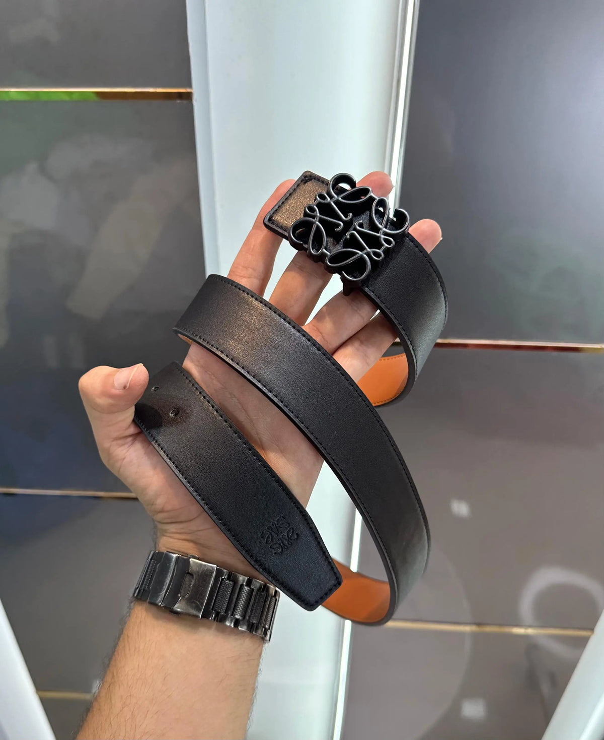 Loew e Black Premium Imported Belt