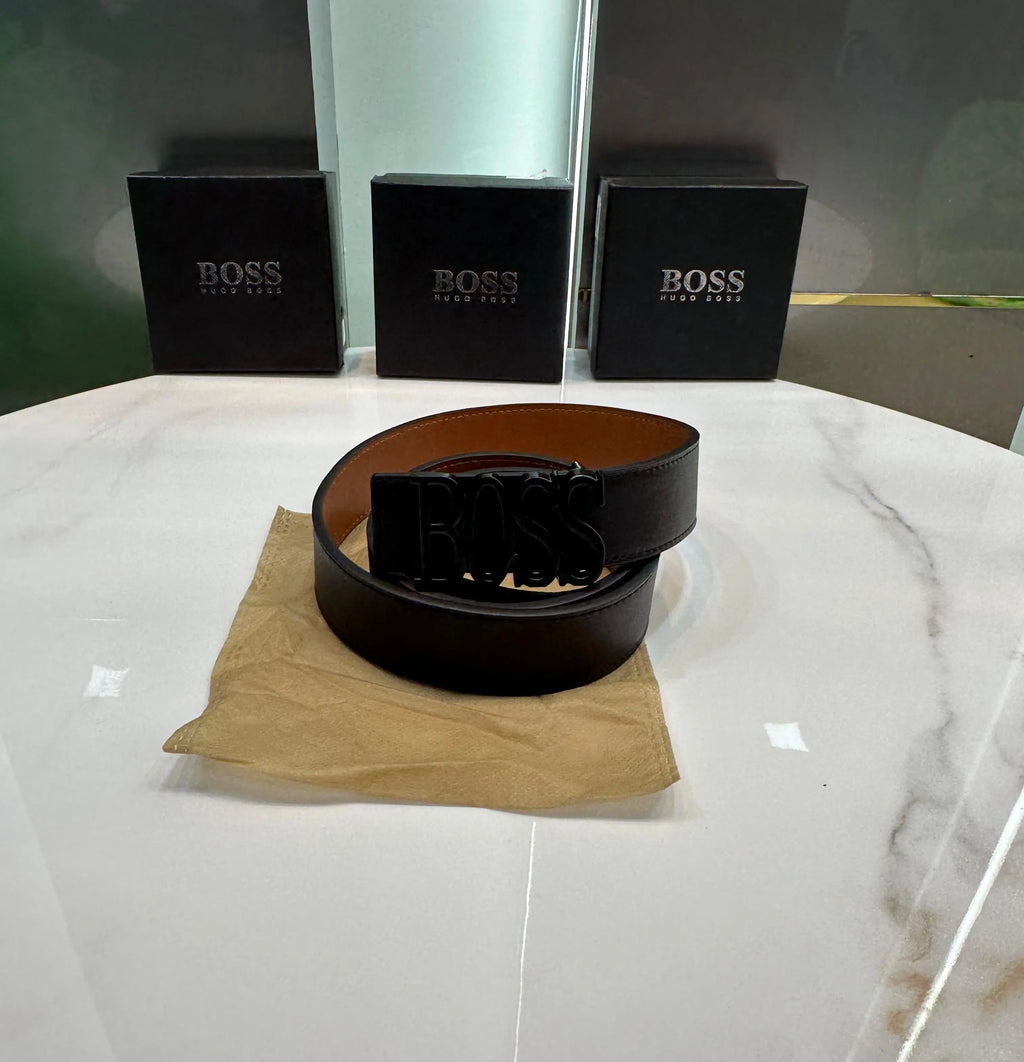 Hugo Bos s Black 003 Premium Imported Belt