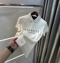 Hacke t Cream Logo Work Premium Polo T-Shirt