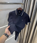 Arman i Exchange Navy Blue Logo Work Premium Polo T-Shirt