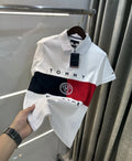 Tommy Hilfiger White Premium Polo T-shirt