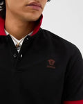 Versace Couture Black Logo Work Imported Polo T-Shirt