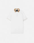 Versace Couture White Logo Work Imported Polo T-Shirt