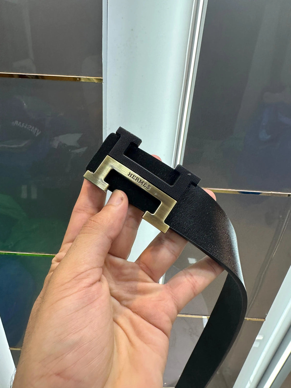 Hermes Black Gold Premium Imported Belt