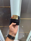 Hugo bos s Gold Reversible Textured Premium Imported Belt