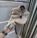 Hacket Beige Logo Work Premium Polo T-Shirt