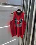 Under Armou r Red Logo Print Premium Sando