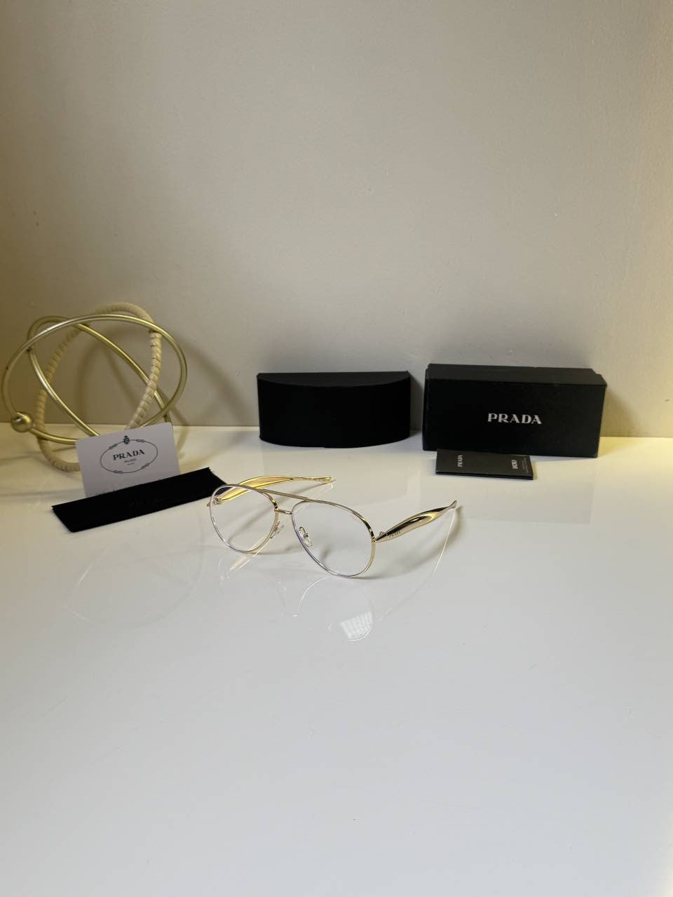 Copy Prada_122_Gold_Aviator_Frame