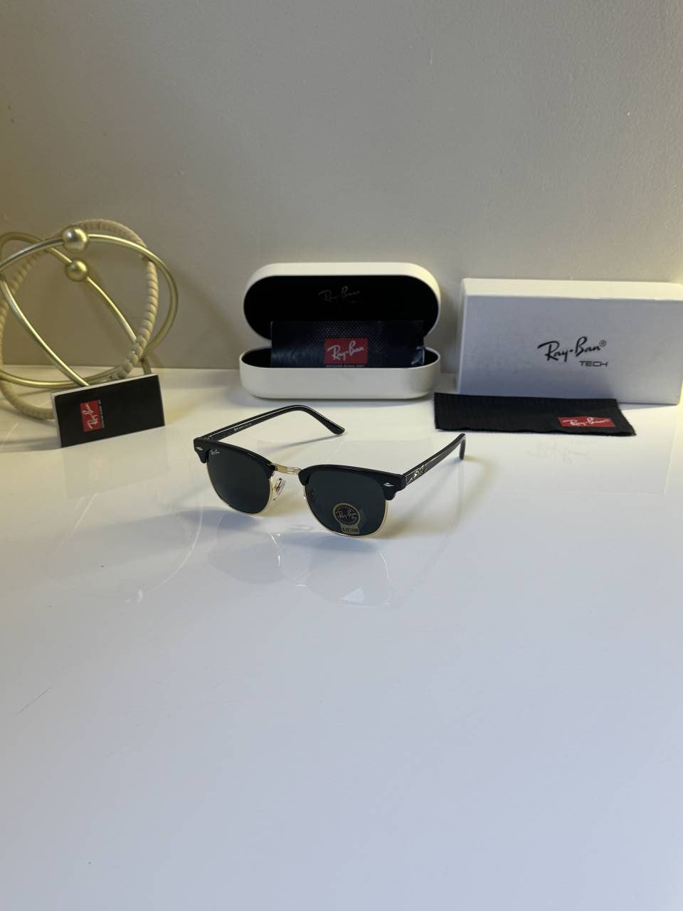 Rayban_3016_Gold_Black