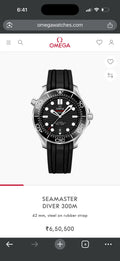 Omeg_a seamaster Diver 300m automatic