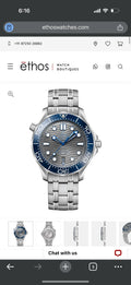 Omeg_a seamaster Diver 300m auto silver-grey