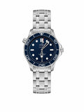 Omeg_a Seamaster Diver 300m auto silver blue metal