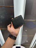 Tommy Hilfiger Green Monogram Premium Wallet
