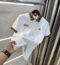 Fredperr y White Embroidery Logo Premium Polo T-Shirt