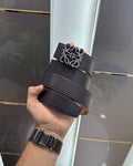Loew e Silver Black Premium Imported Belt lw212
