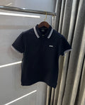 Hug o Boss Navy Blue Logo Work Premium Polo T-shirt