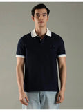 Tomm y Hilfiger Navy Blue Premium Polo T-shirt