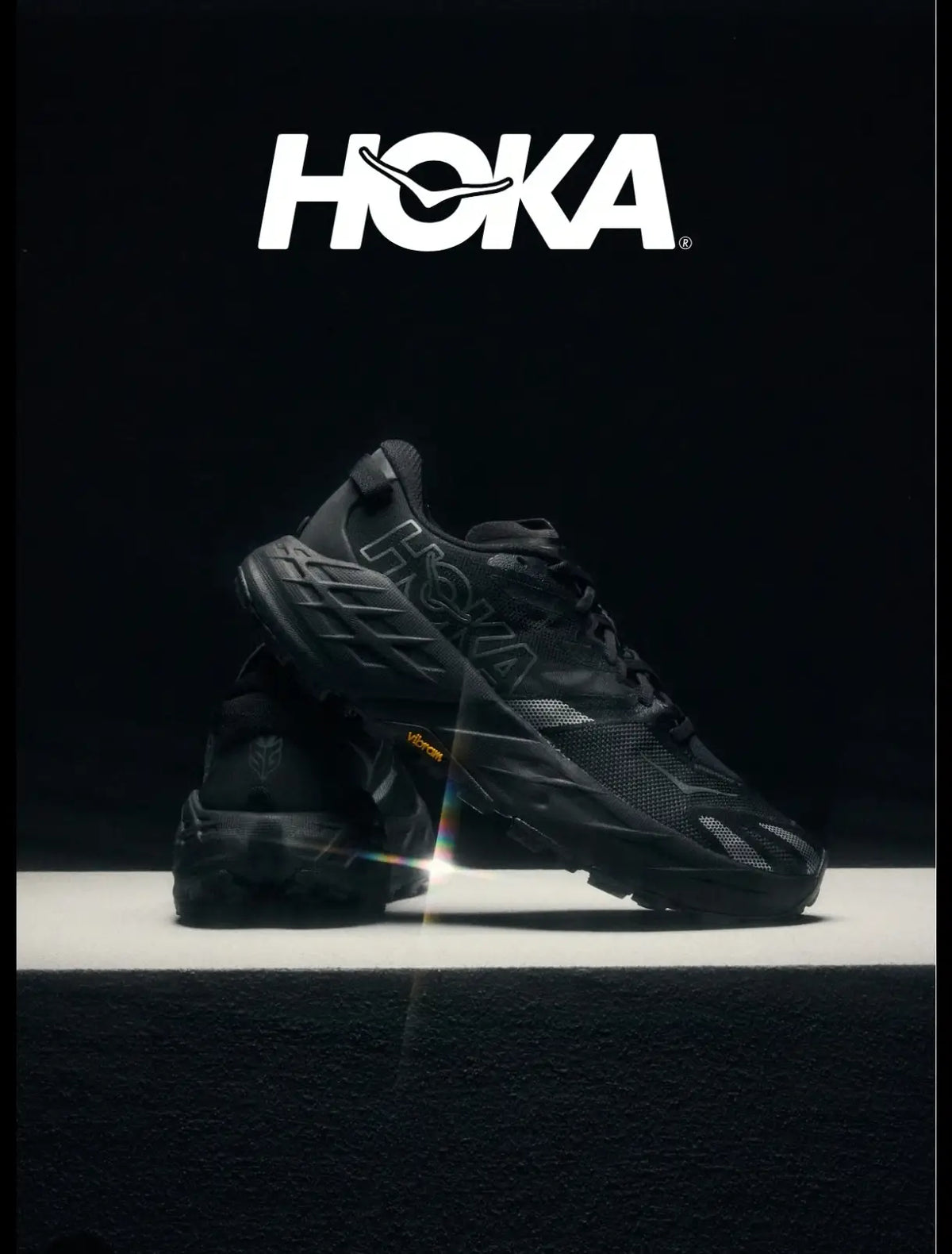 Hoka Speedgoat 7 Black Outer Orbit