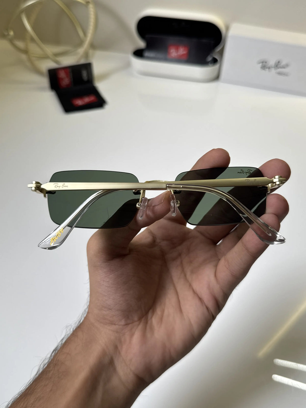 Rayban_888_Gold_Green