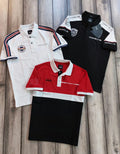 Hugo  Bos s X Porsche Black Logo Work Premium Polo T-shirt