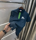 Lacost e Bottle Green Logo Work Premium Polo T-Shirt