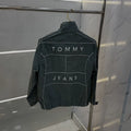 Tomm y Hilfige r Dark Grey Imported Premium WindBreaker Jacket