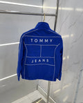 Tomm y  Hilfige r Blue Imported Premium WindBreaker Jacket