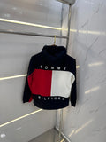 Tomm y Hilfiger Navy Imported Premium Bomber Jacket